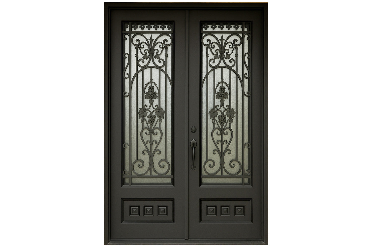 Royal 240 Wrought Iron Custom Exterior Door by Nova