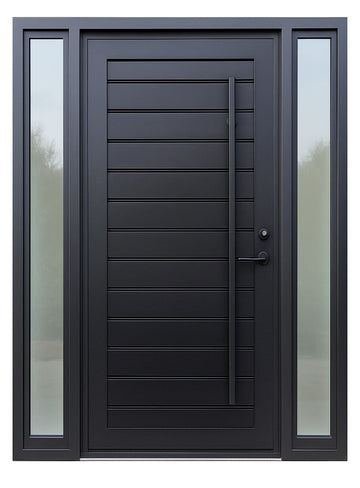 Royal 243 Wrought Iron Custom Exterior Door by Nova