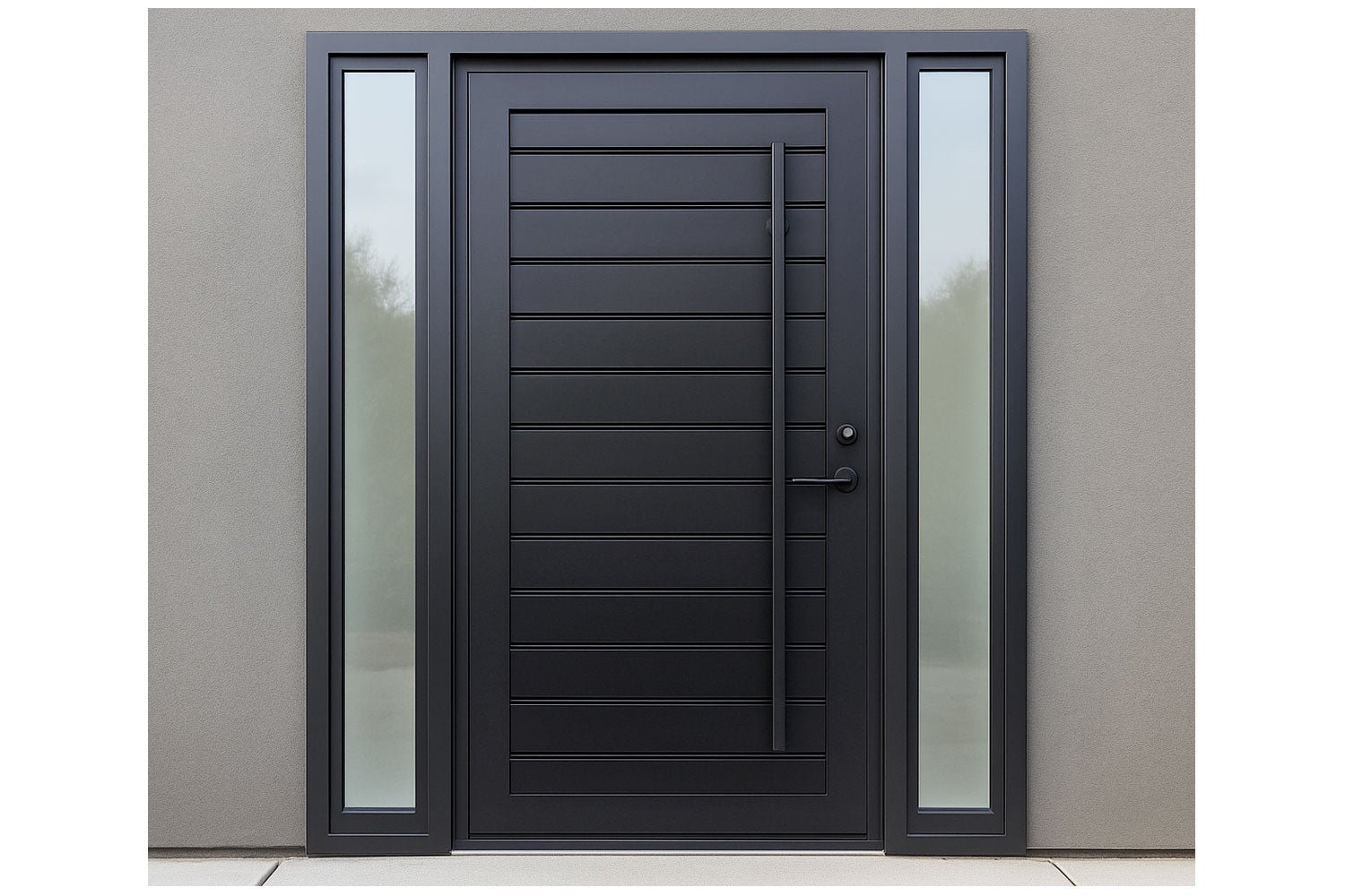 Royal 243 Wrought Iron Custom Exterior Door by Nova