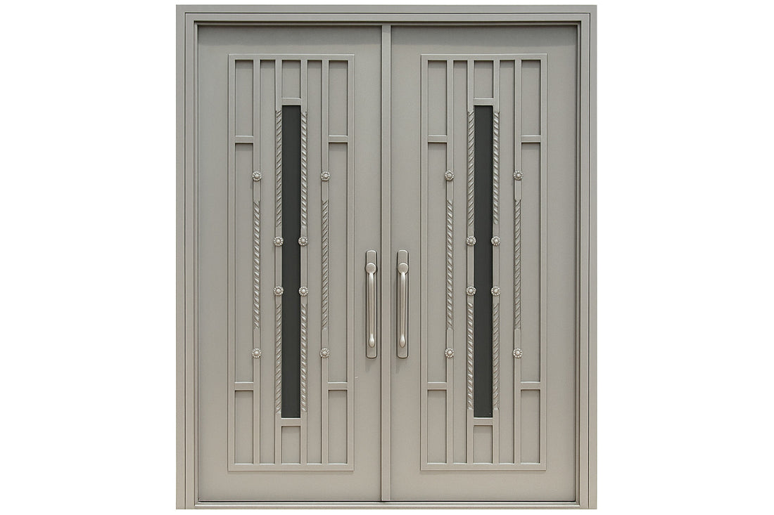 Royal 244 Wrought Iron Custom Exterior Door by Nova