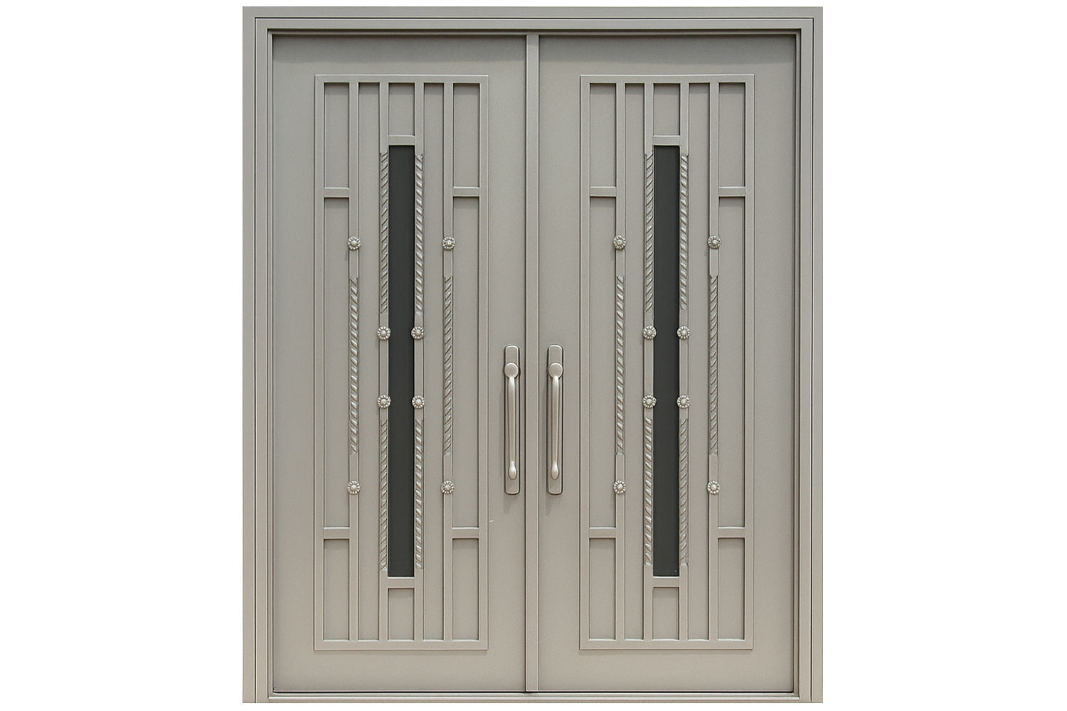 Royal 244 Wrought Iron Custom Exterior Door by Nova