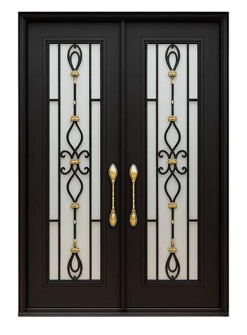 Royal 245 Wrought Iron Custom Exterior Door by Nova