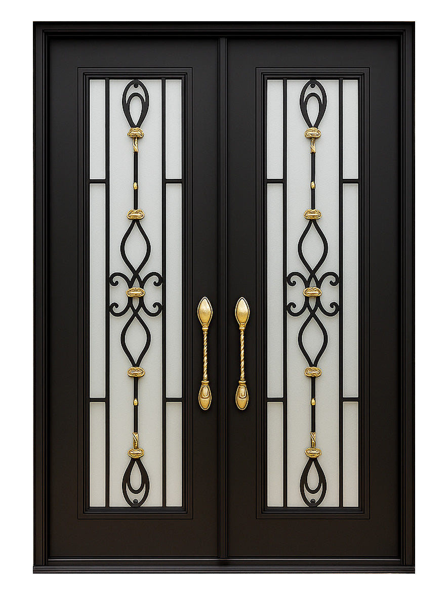 Royal 245 Wrought Iron Custom Exterior Door by Nova