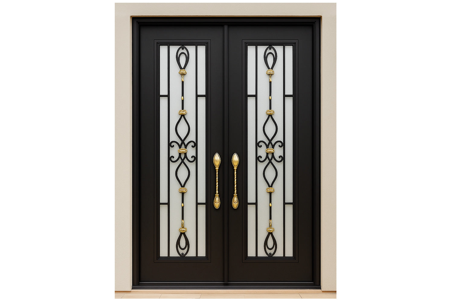 Royal 245 Wrought Iron Custom Exterior Door by Nova
