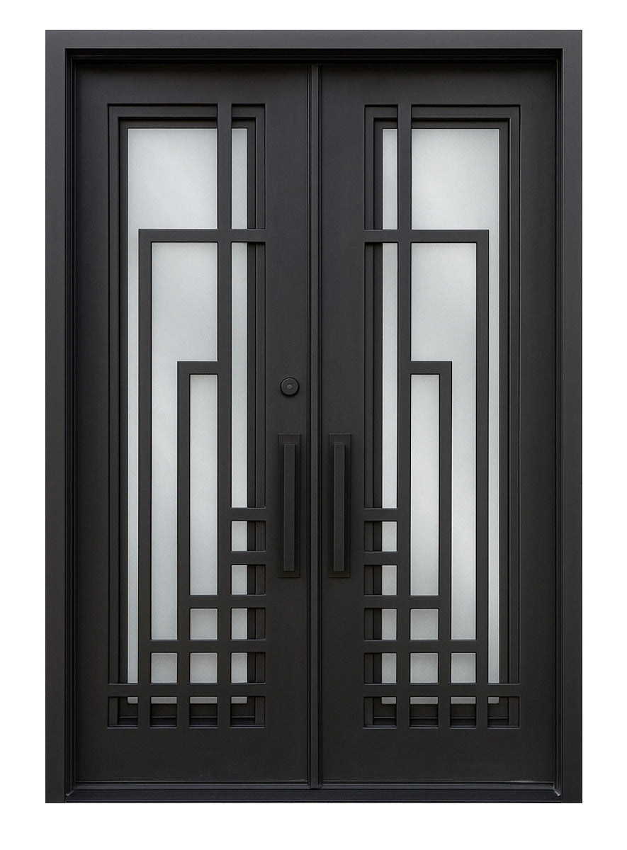 Royal 249 Wrought Iron Custom Exterior Door by Nova