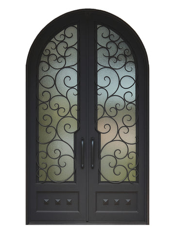 Royal 253 Wrought Iron Custom Exterior Door by Nova