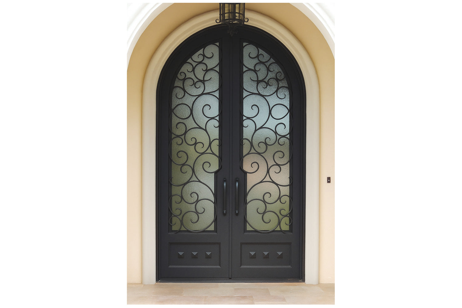 Royal 253 Wrought Iron Custom Exterior Door by Nova
