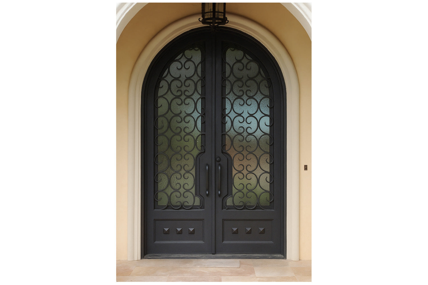 Royal 254 Wrought Iron Custom Exterior Door by Nova