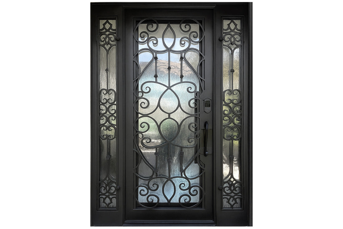 Royal 255 Wrought Iron Custom Exterior Door by Nova