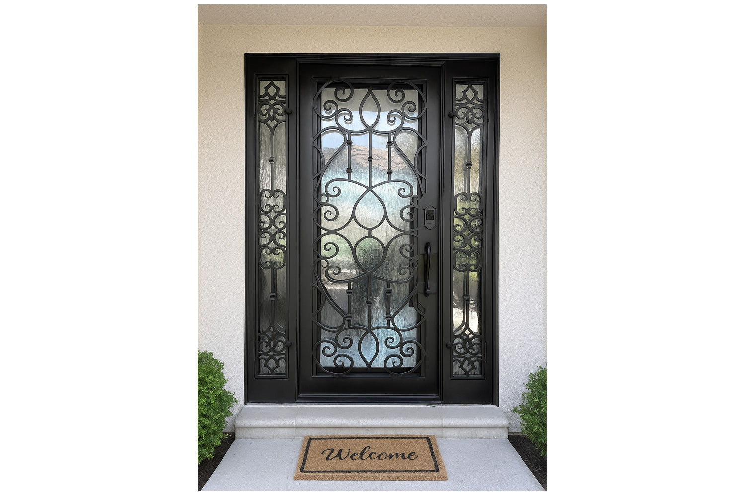 Royal 255 Wrought Iron Custom Exterior Door by Nova