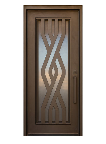Royal 257 Wrought Iron Custom Exterior Door by Nova