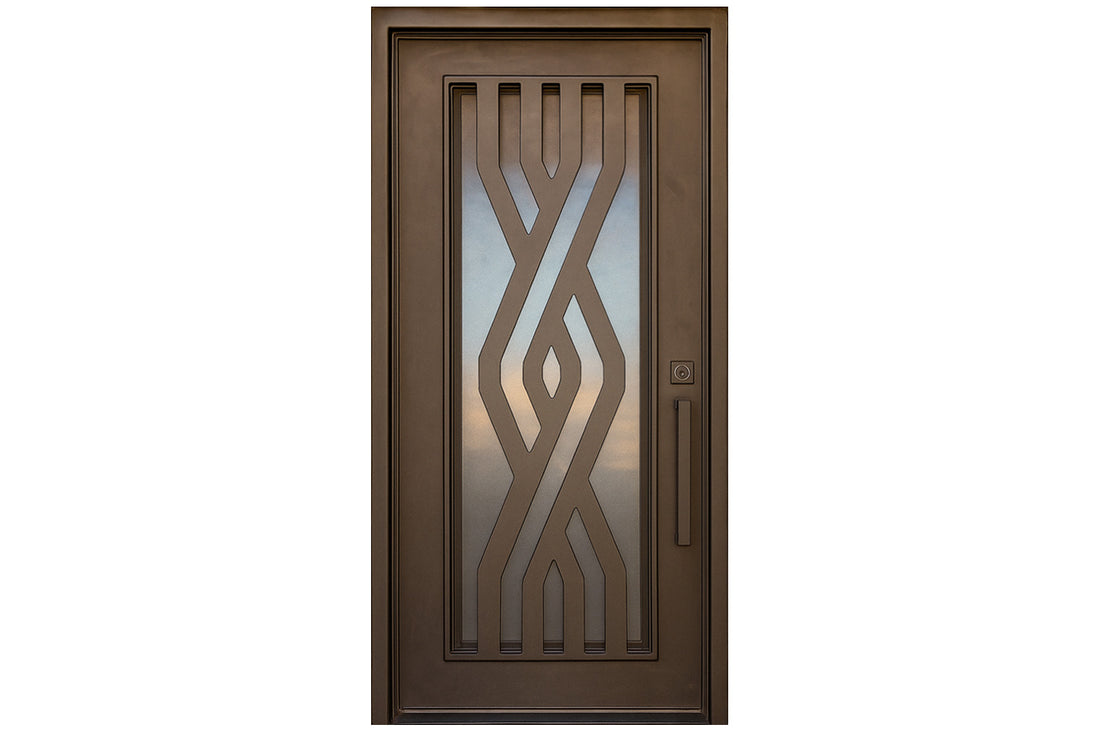 Royal 257 Wrought Iron Custom Exterior Door by Nova
