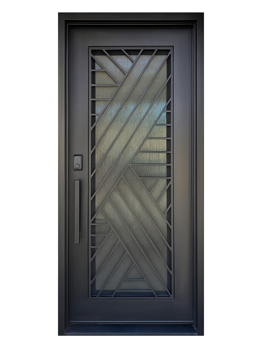 Royal 258 Wrought Iron Custom Exterior Door by Nova