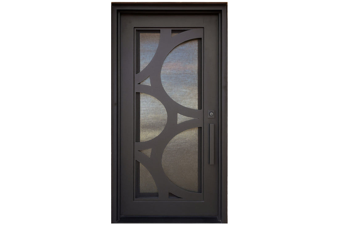 Royal 259 Wrought Iron Custom Exterior Door by Nova