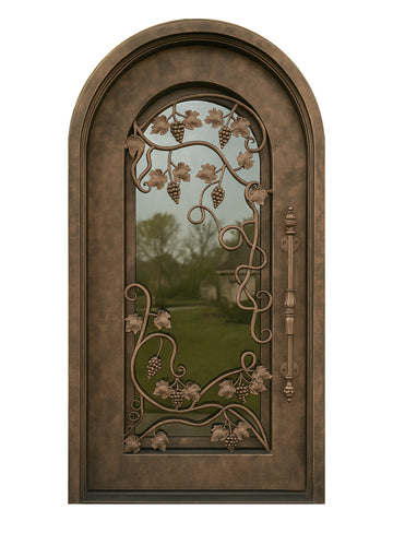 Royal 260 Wrought Iron Custom Exterior Door by Nova