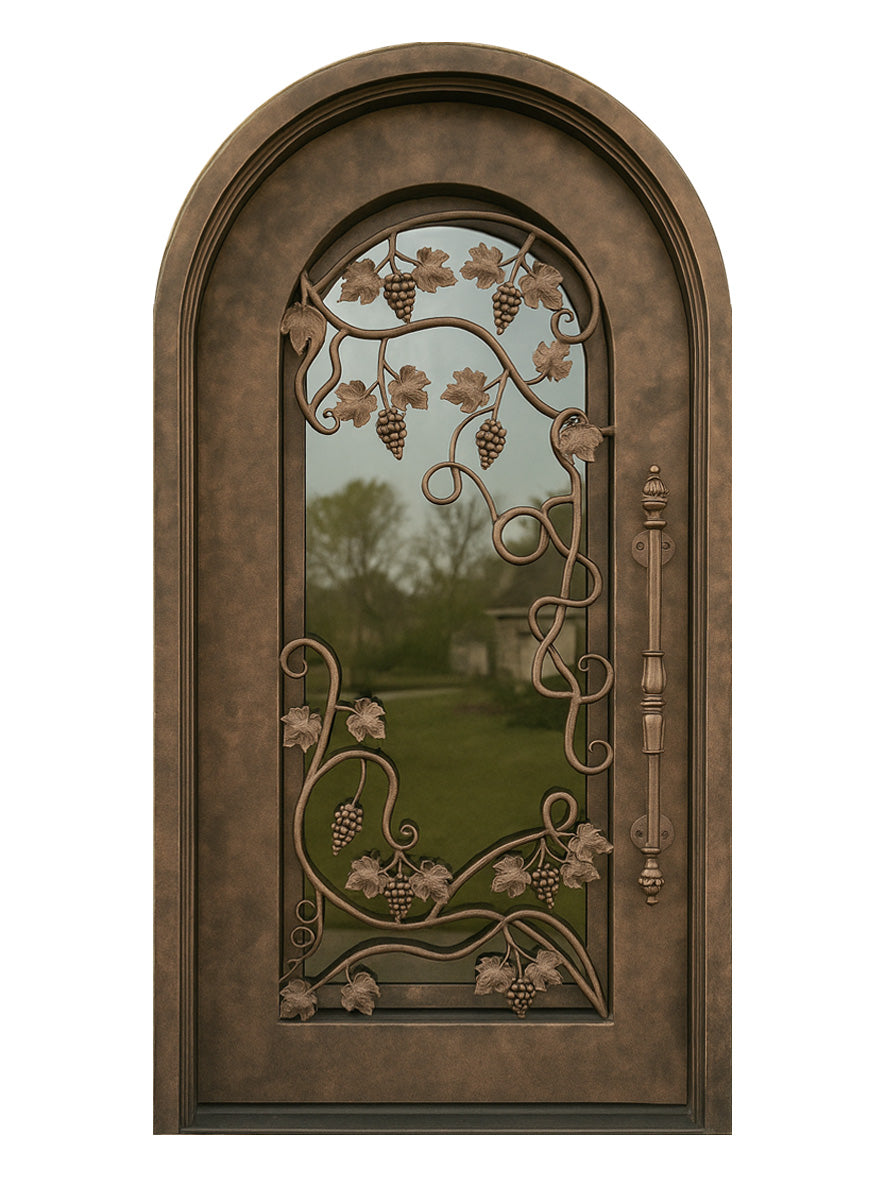 Royal 260 Wrought Iron Custom Exterior Door by Nova
