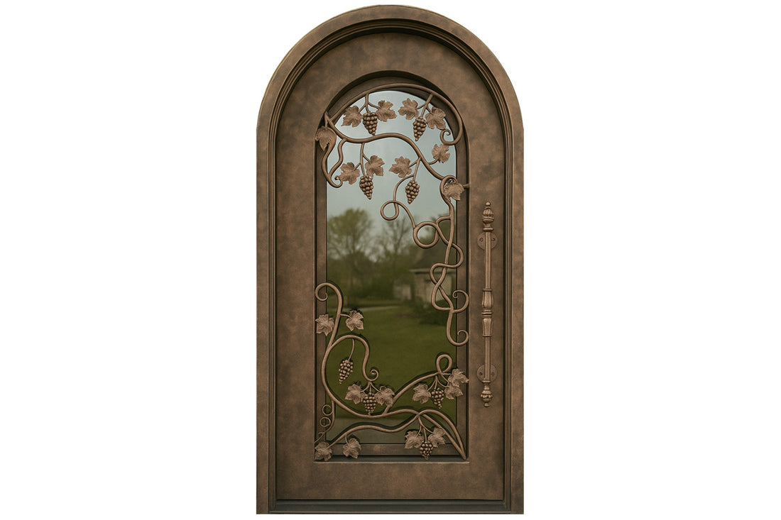Royal 260 Wrought Iron Custom Exterior Door by Nova