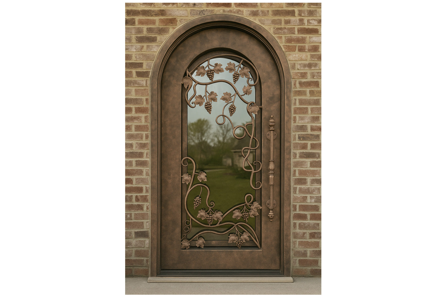 Royal 260 Wrought Iron Custom Exterior Door by Nova