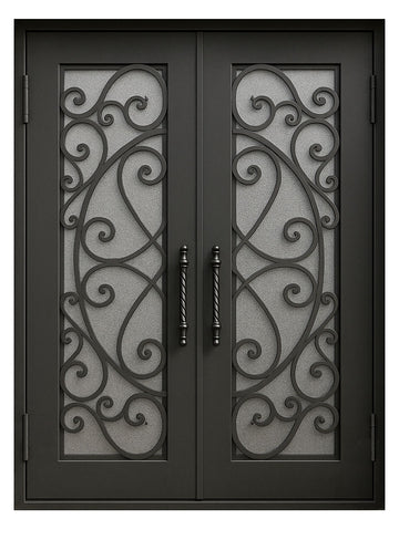 Royal 262 Wrought Iron Custom Exterior Door by Nova