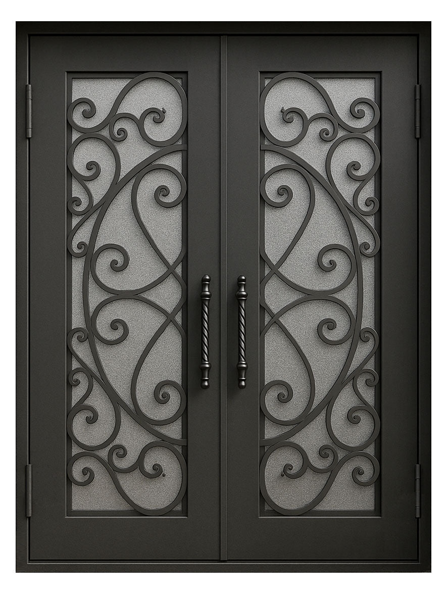Royal 262 Wrought Iron Custom Exterior Door by Nova