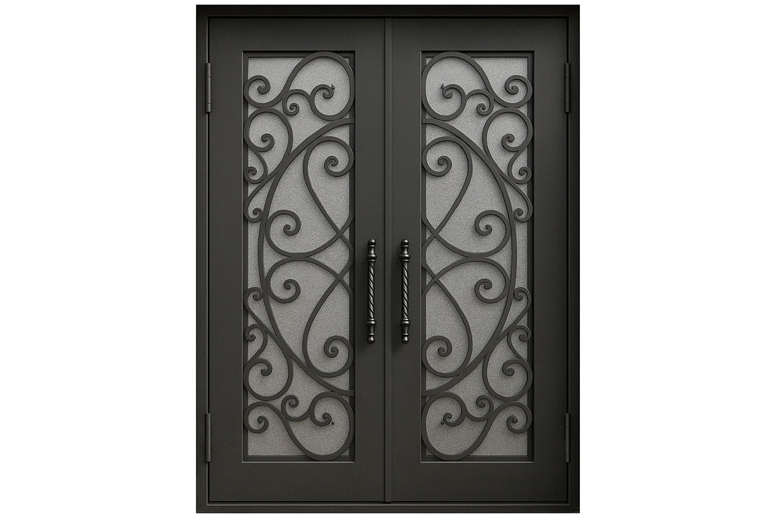 Royal 262 Wrought Iron Custom Exterior Door by Nova