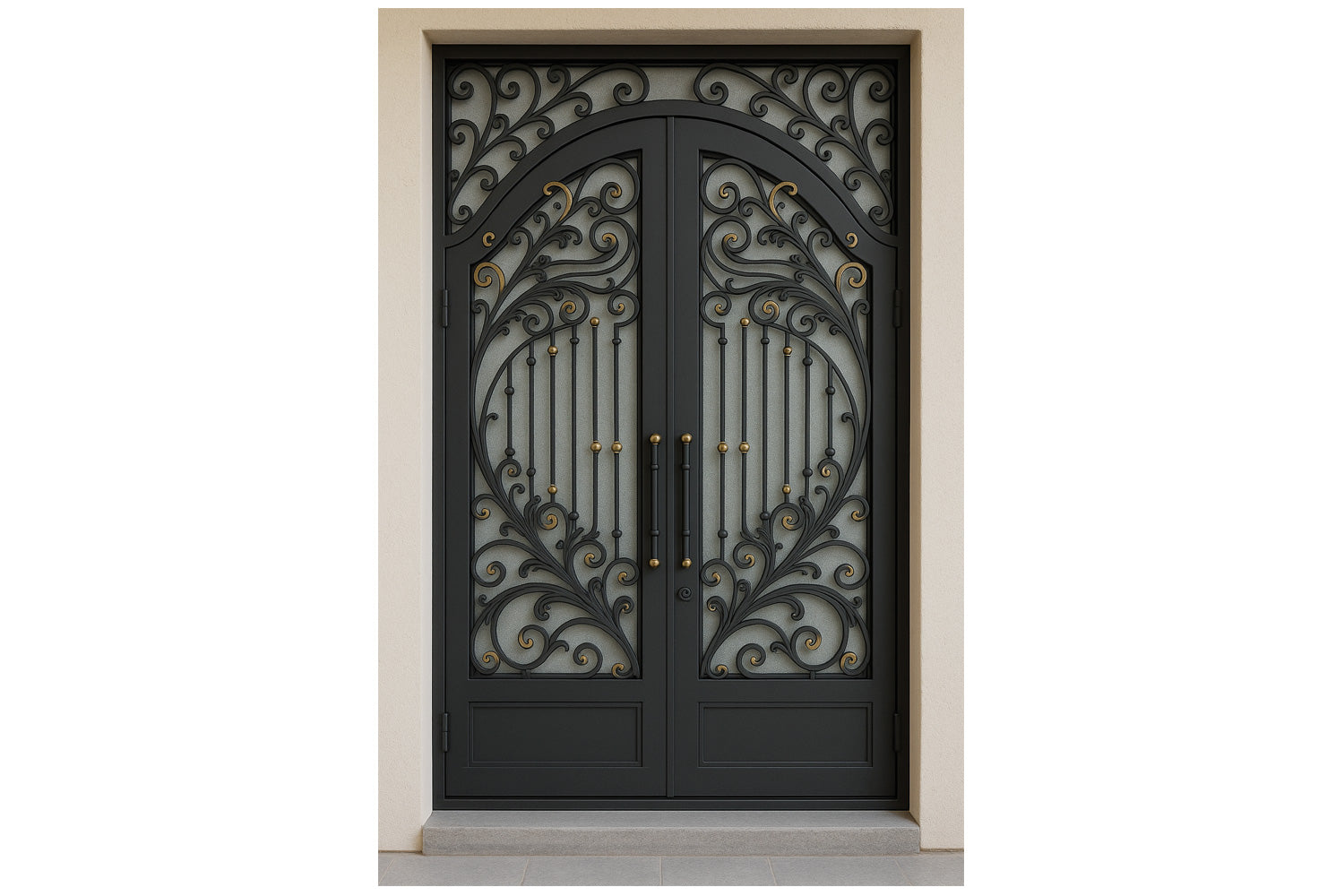 Royal 263 Wrought Iron Custom Exterior Door by Nova