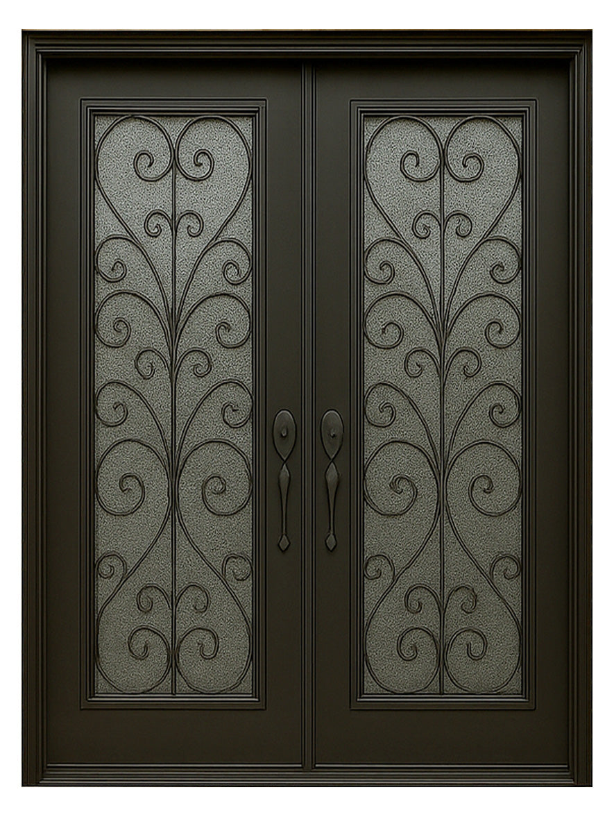 Royal 266 Wrought Iron Custom Exterior Door by Nova