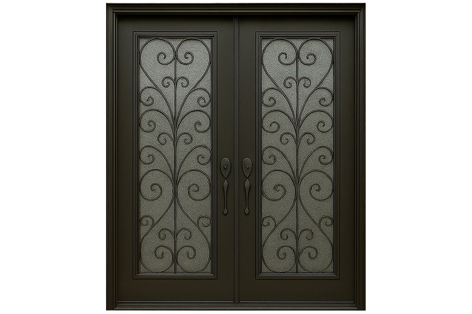 Royal 266 Wrought Iron Custom Exterior Door by Nova