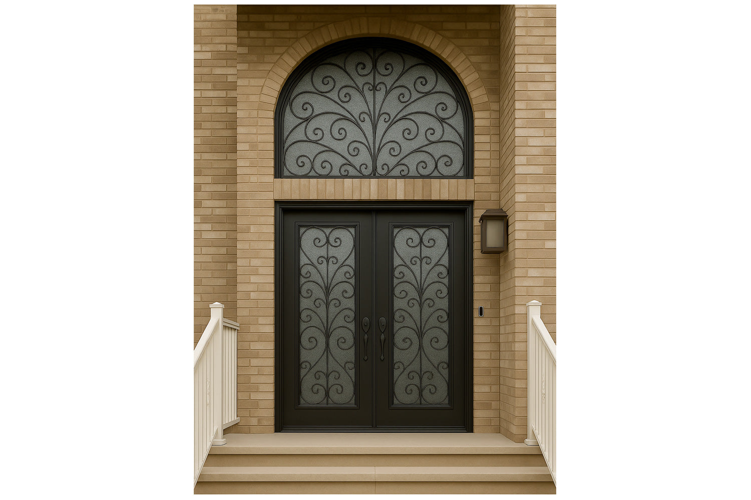 Royal 266 Wrought Iron Custom Exterior Door by Nova