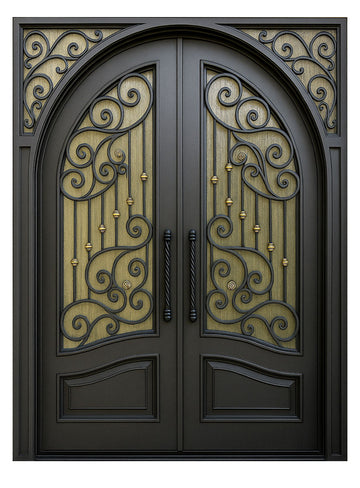 Royal 267 Wrought Iron Custom Exterior Door by Nova