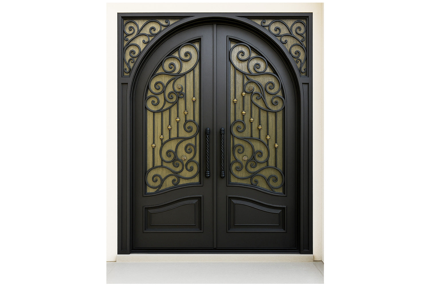 Royal 267 Wrought Iron Custom Exterior Door by Nova