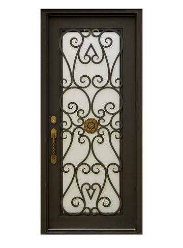 Royal 268 Wrought Iron Custom Exterior Door by Nova