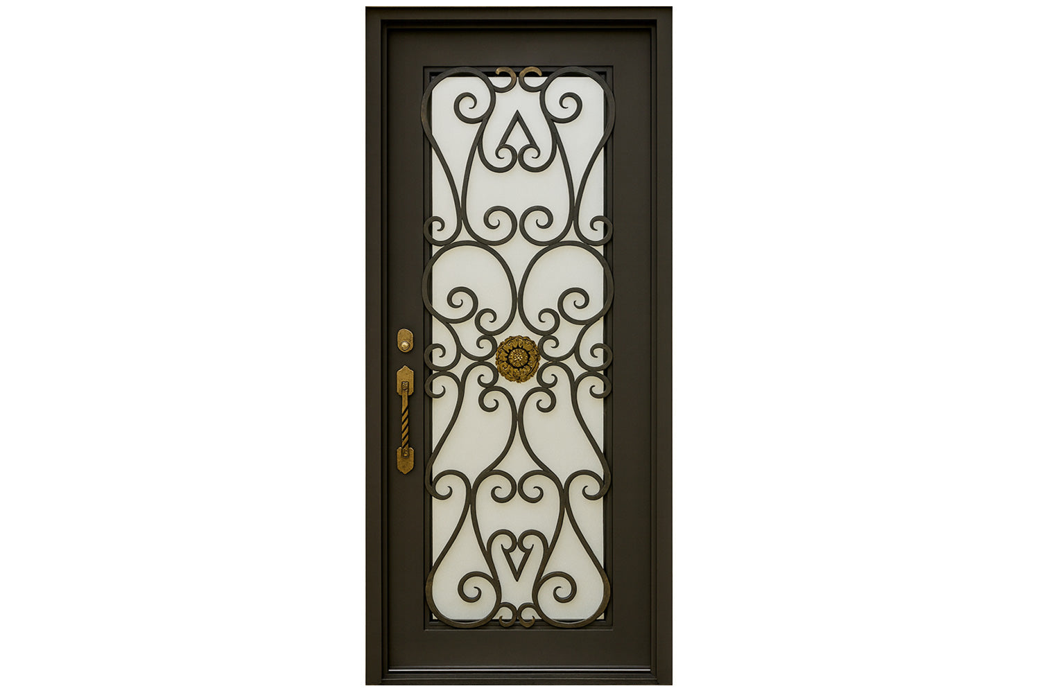 Royal 268 Wrought Iron Custom Exterior Door by Nova
