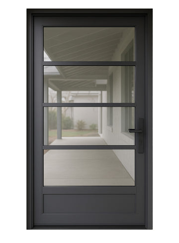 Royal 269 Wrought Iron Custom Exterior Door by Nova