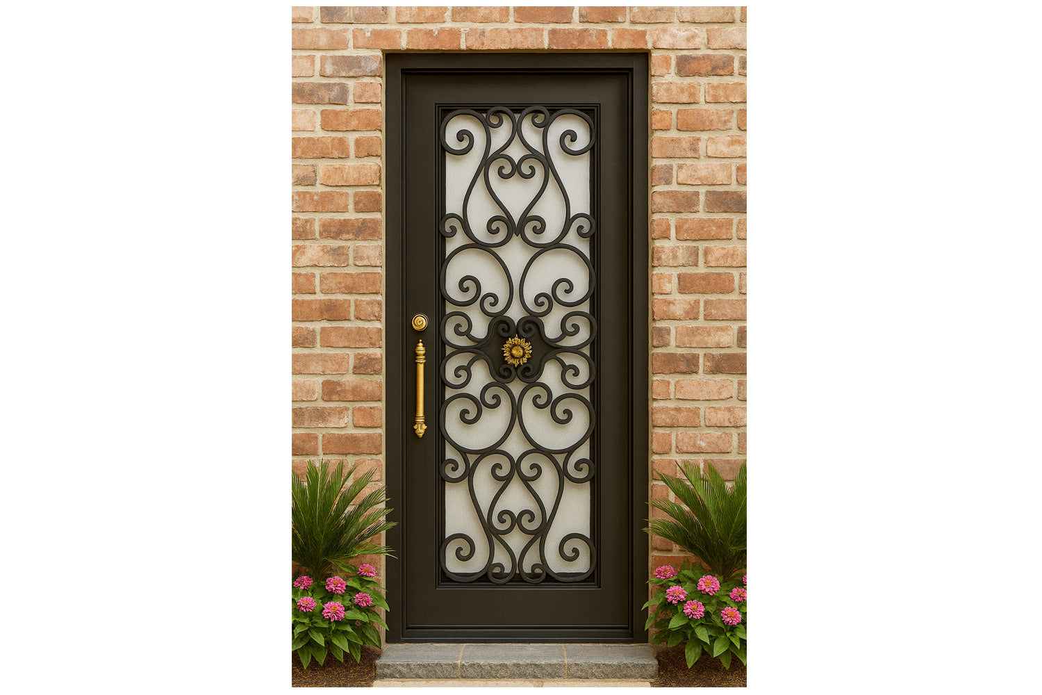 Royal 270 Wrought Iron Custom Exterior Door by Nova