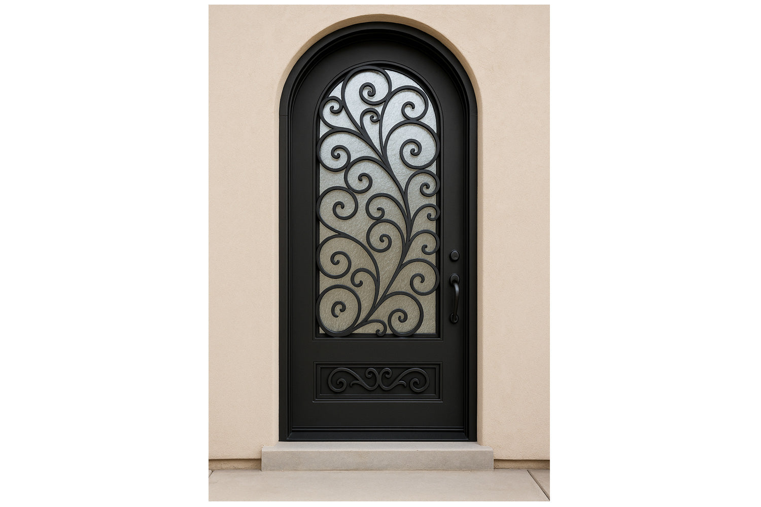 Royal 271 Wrought Iron Custom Exterior Door by Nova