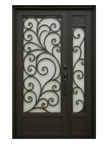 Royal 273 Wrought Iron Custom Exterior Door by Nova