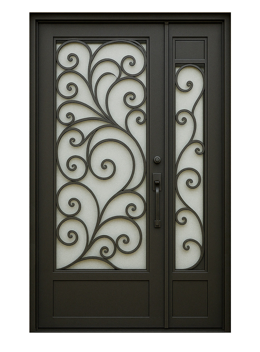 Royal 273 Wrought Iron Custom Exterior Door by Nova