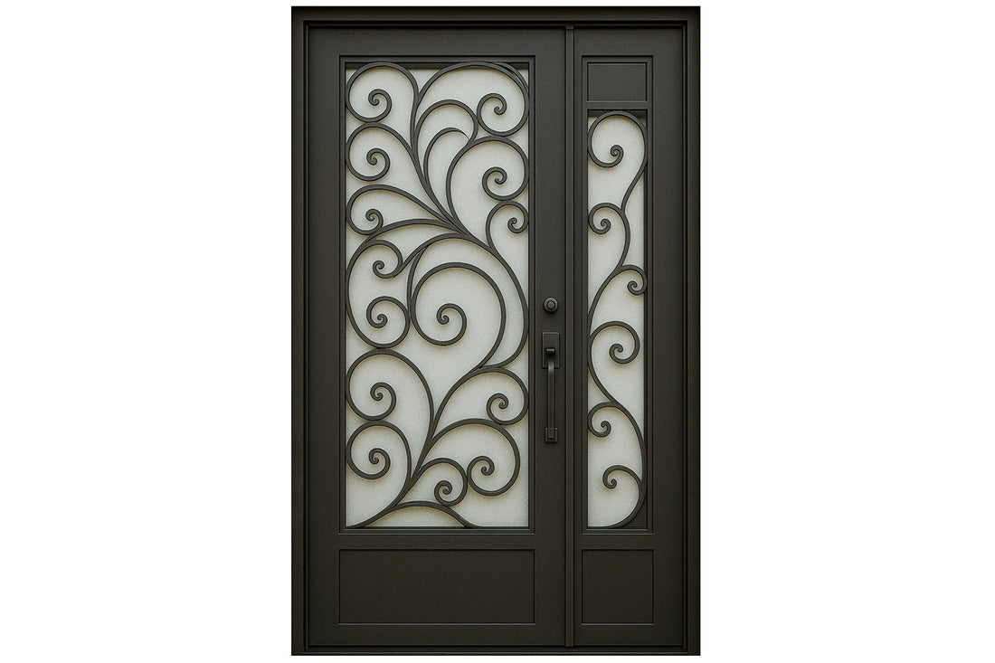 Royal 273 Wrought Iron Custom Exterior Door by Nova
