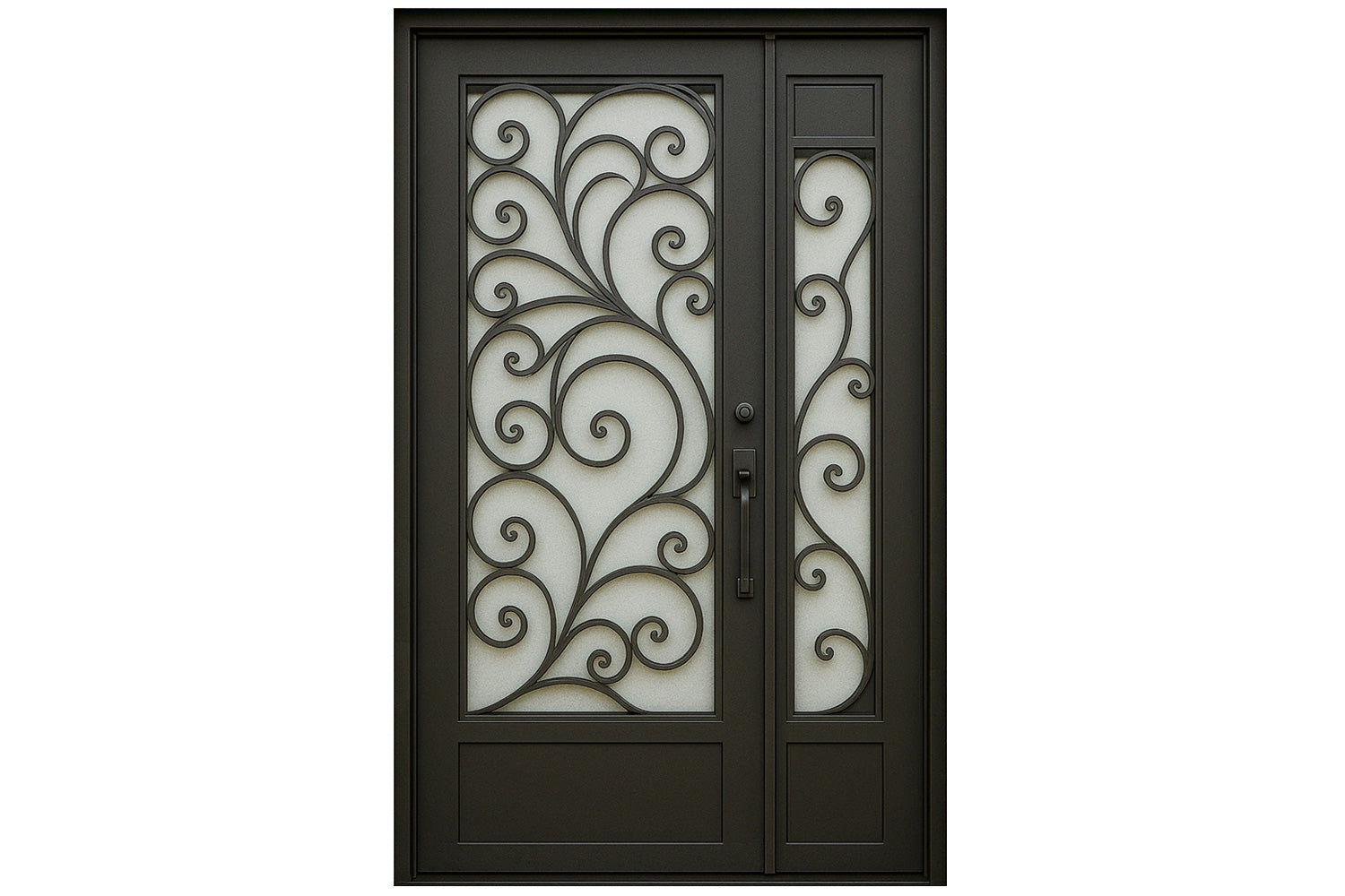 Royal 273 Wrought Iron Custom Exterior Door by Nova
