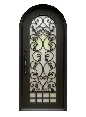 Royal 276 Wrought Iron Custom Exterior Door by Nova