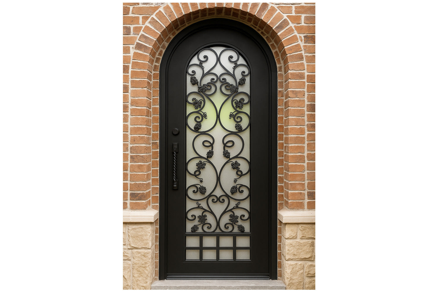 Royal 276 Wrought Iron Custom Exterior Door by Nova