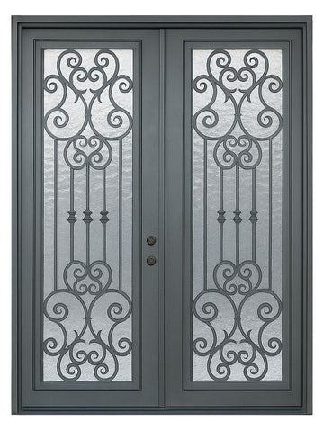 Royal 280 Wrought Iron Custom Exterior Door by Nova
