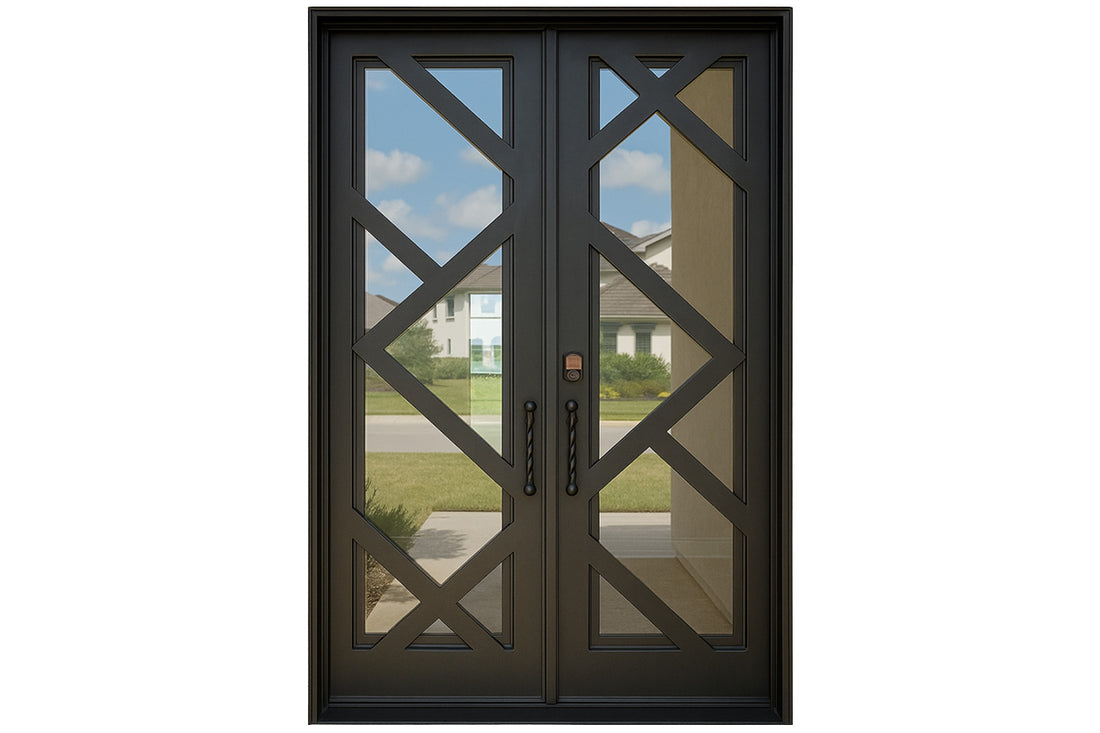 Royal 281 Wrought Iron Custom Exterior Door by Nova