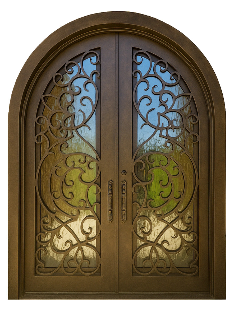 Royal 282 Wrought Iron Custom Exterior Door by Nova