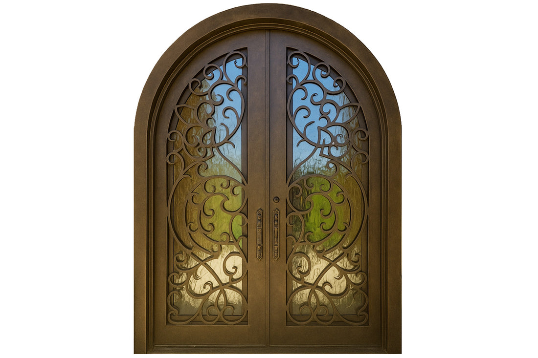 Royal 282 Wrought Iron Custom Exterior Door by Nova