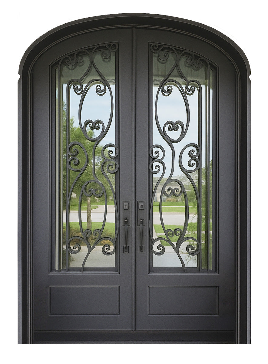 Royal 283 Wrought Iron Custom Exterior Door by Nova