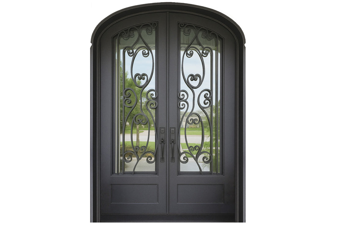 Royal 283 Wrought Iron Custom Exterior Door by Nova
