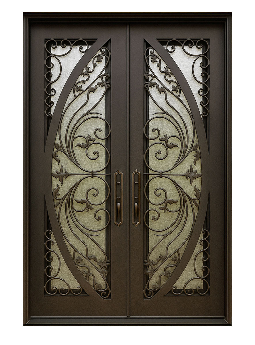 Royal 284 Wrought Iron Custom Exterior Door by Nova