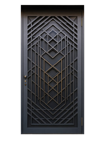 Royal 285 Wrought Iron Custom Exterior Door by Nova